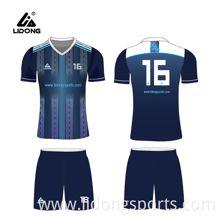 Profession Wholesale High End Quality Football Jersey Uniforms Soccer Wear Sport Wears Football Soccer For Men